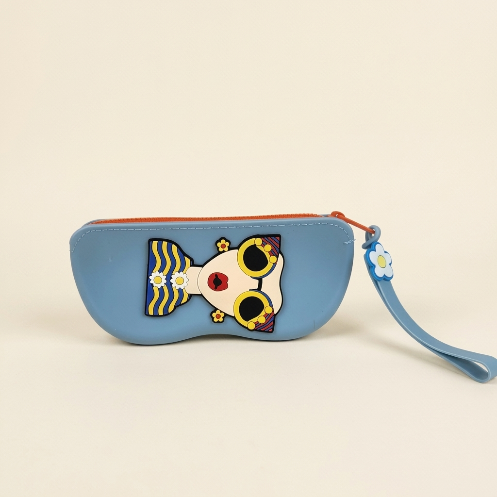 Blue, yellow-glasses girl Blue, yellow-glasses girl