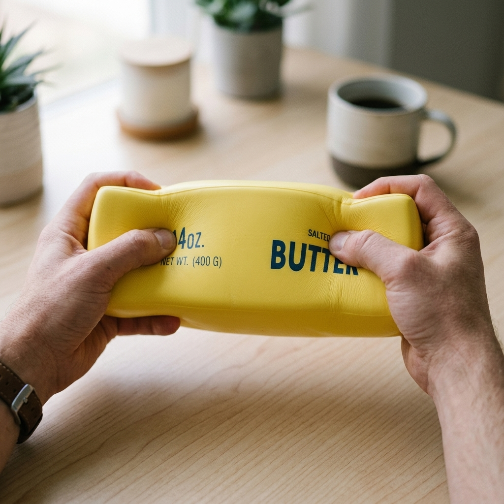 Butter – Squishy – in use Butter – Squishy – in use