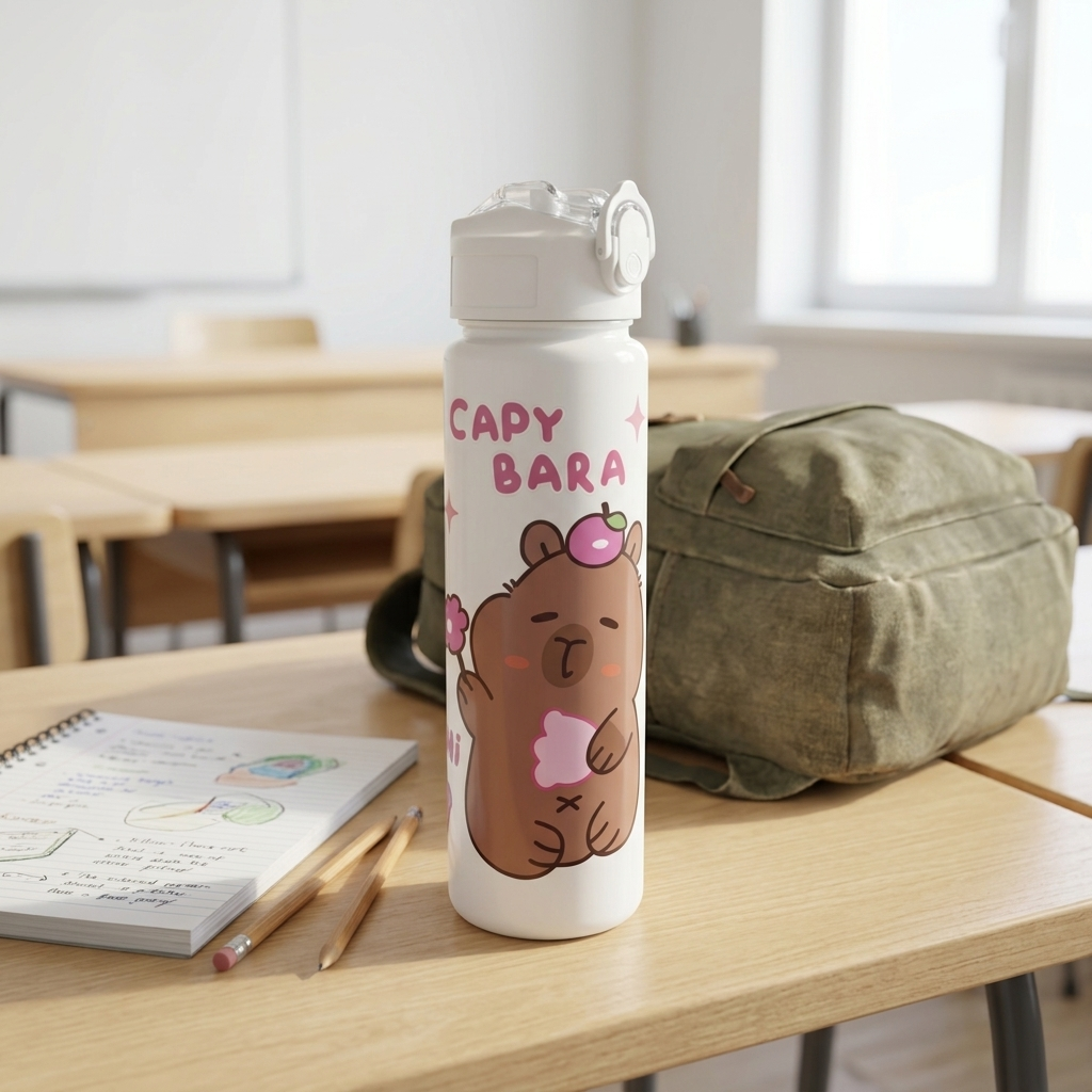Capybara – Bottle – white Capybara – Bottle – white