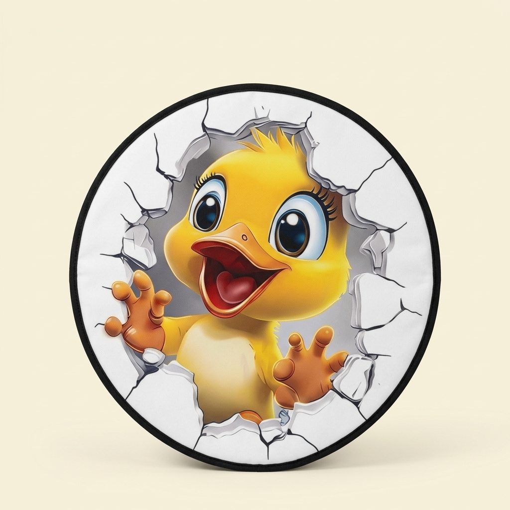 Duckling through wall Duckling through wall