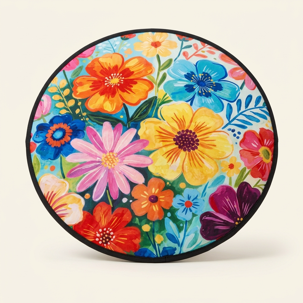 Printed flowers Printed flowers