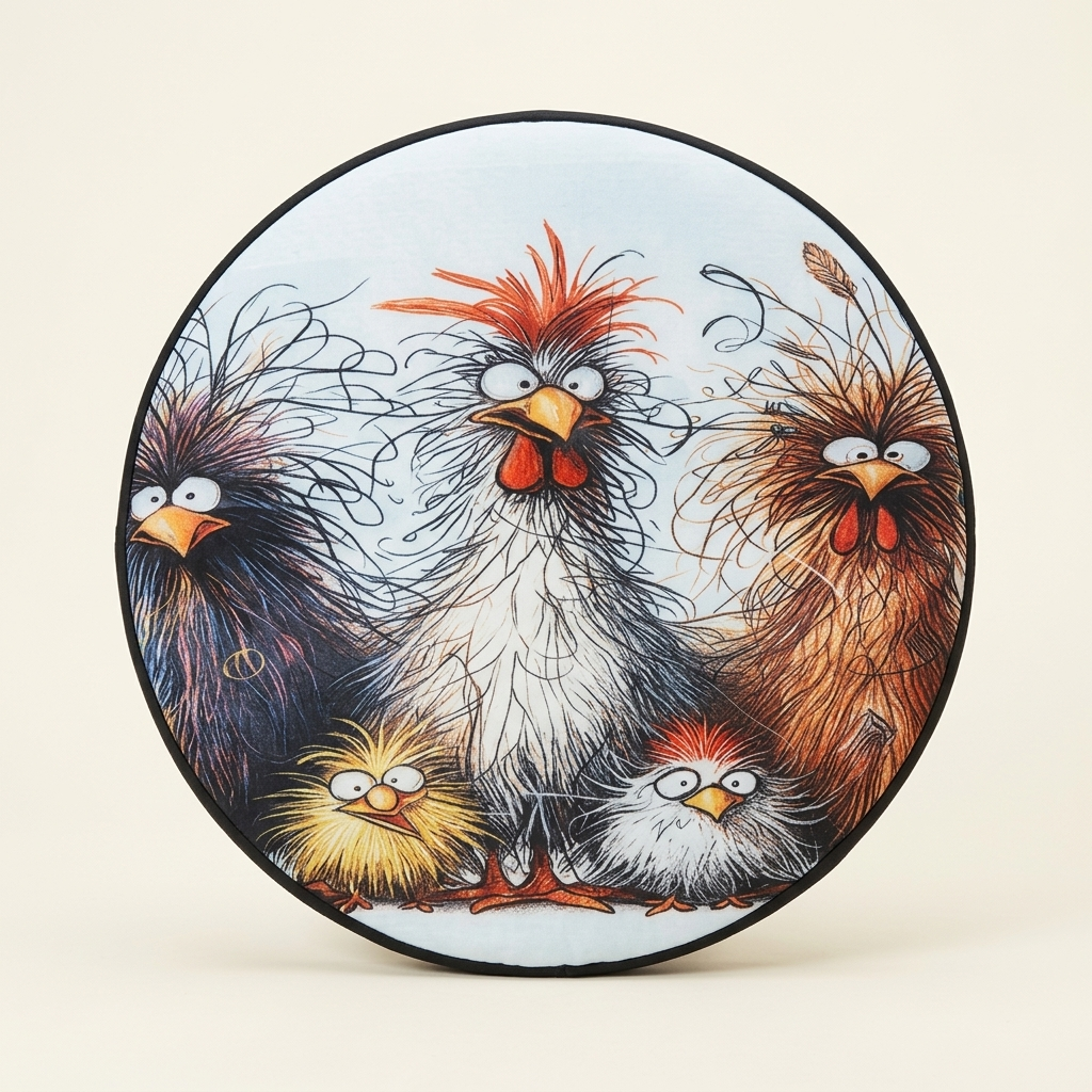 Scruffy chickens Scruffy chickens