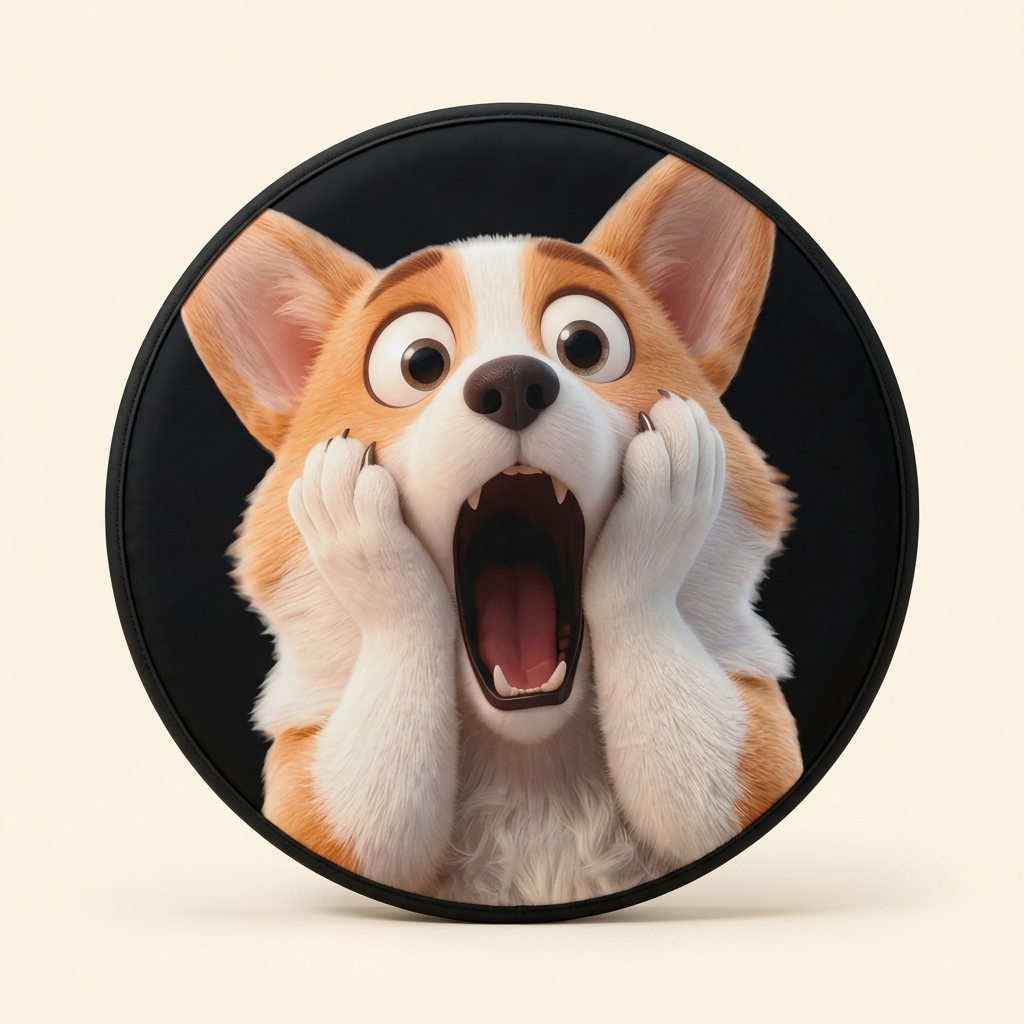 Shocked corgi Shocked corgi