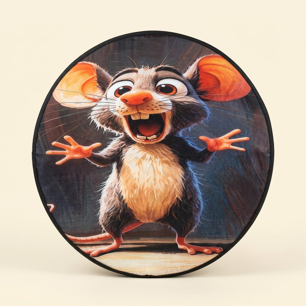 Startled mouse Startled mouse