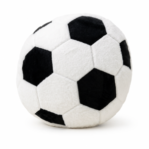 Soccer Ball Pillow - Soft Plush Stuffed Football Cushion